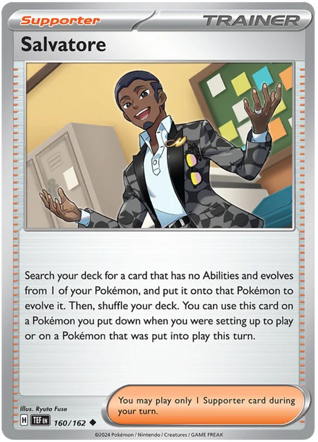 Salvatore Temporal Forces Pokemon Single 160/162