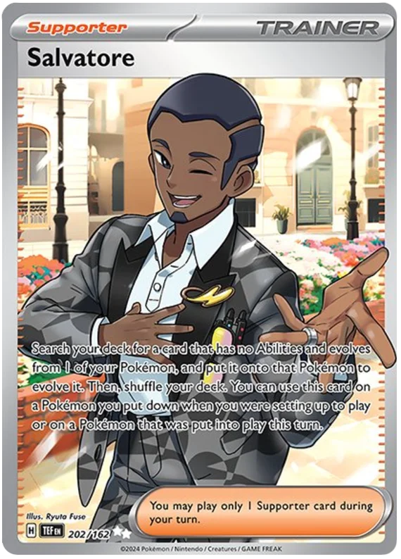 Salvatore Temporal Forces Pokemon Single 202/162