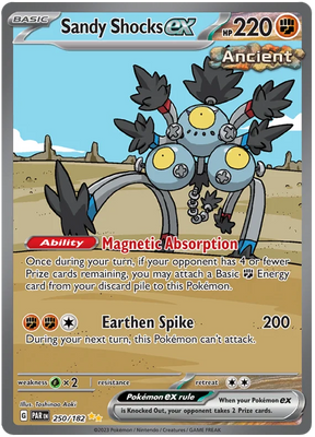 Sandy Shocks ex Special Illustration Rare Paradox Rift Single Pokemon Card 250/182
