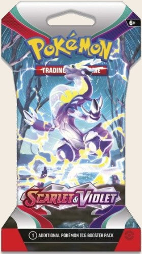 Pokemon Scarlet & Violet Sleeved Booster Pack Miraidon