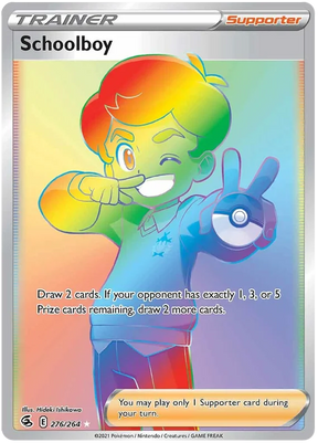Schoolboy Fusion Strike Pokemon Card Singles 276/264