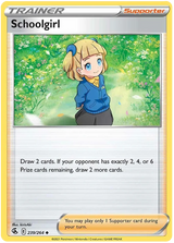 Schoolgirl Fusion Strike Pokemon Card Singles 239/264