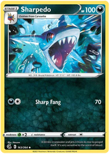 Sharpedo Fusion Strike Pokemon Card Singles 163/264