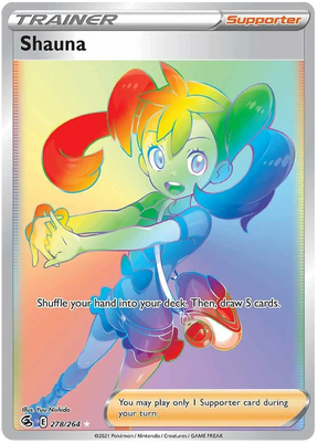 Shauna Fusion Strike Pokemon Card Singles 278/264