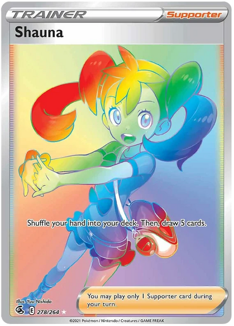 Shauna Fusion Strike Pokemon Card Singles 278/264