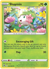 Shaymin Astral Radiance Pokemon Card Singles 014/189