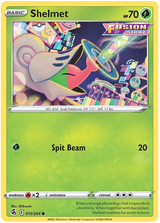 Shelmet Fusion Strike Pokemon Card Singles 013/264