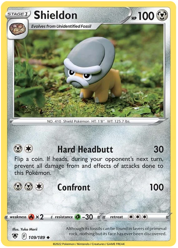 Shieldon Astral Radiance Pokemon Card Singles 109/189
