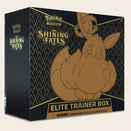Sealed Shining Fates Elite Trainer Box featuring Eevee
