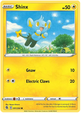 Shinx Fusion Strike Pokemon Card Singles 091/264