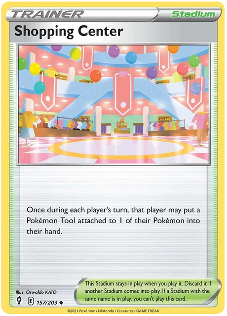 Shopping Center 157/203 - Pokemon TCG Evolving Skies card