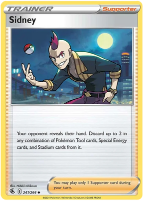 Sidney Fusion Strike Pokemon Card Singles 241/264
