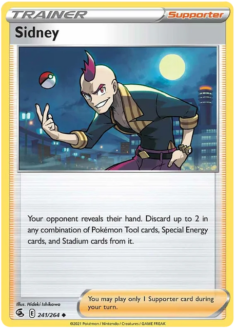 Sidney Fusion Strike Pokemon Card Singles 241/264