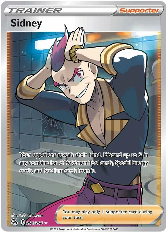 Sidney Fusion Strike Pokemon Card Singles 264/264