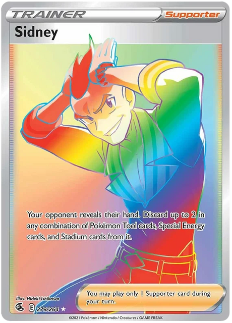 Sidney Fusion Strike Pokemon Card Singles 279/264