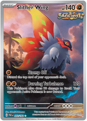 Slither Wing Illustration Rare Paradox Rift Single Pokemon Card 203/182