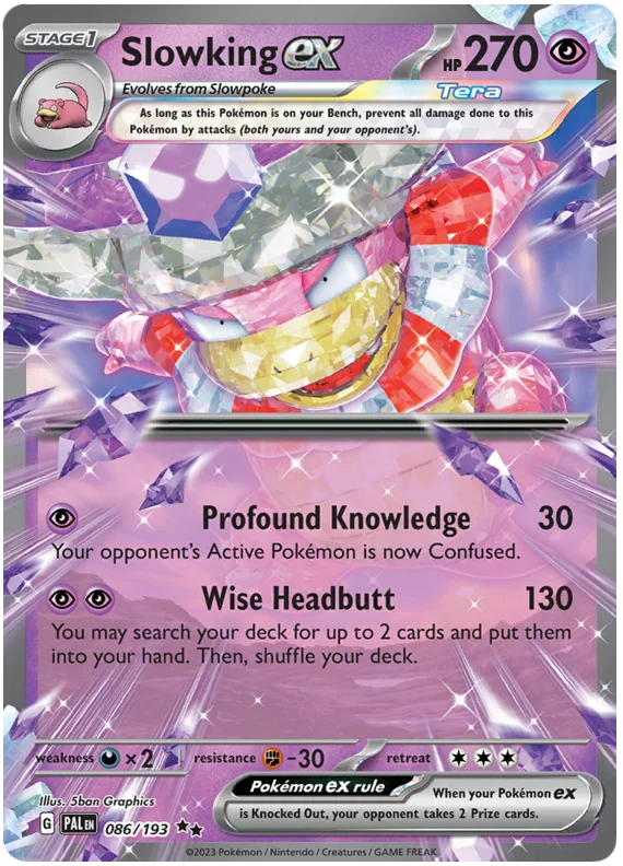 Slowking ex Paldea Evolved Single Pokemon Card