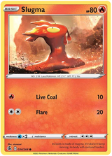 Slugma Fusion Strike Pokemon Card Singles 034/264