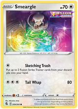 Smeargle Fusion Strike Pokemon Card Singles 209/264