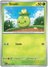 Smoliv 020 Scarlet & Violet Base Set Pokemon Card Single