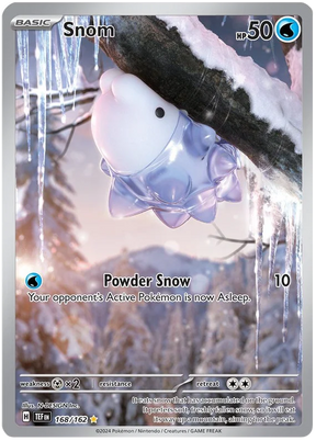 Snom Temporal Forces Pokemon Single 168/162