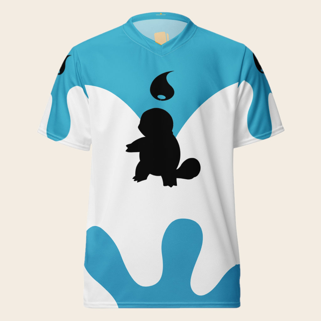 Pokemon Squirtle 007 Theme Printed Jersey Front