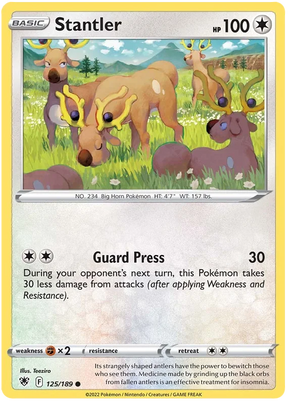 Stantler Astral Radiance Pokemon Card Singles 125/189