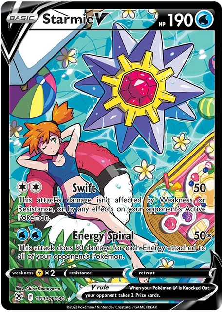 Starmie V Astral Radiance Trainer Gallery Pokemon Singles TG13/TG30