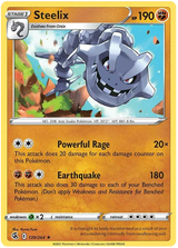 Steelix Fusion Strike Pokemon Card Singles 139/264