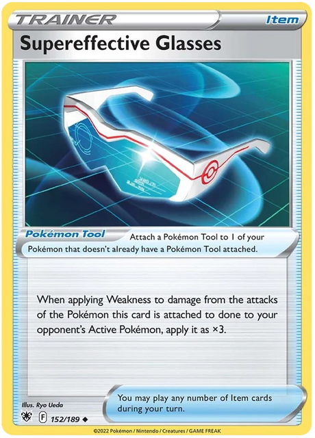 Supereffective Glasses Astral Radiance Pokemon Card Singles 152/189