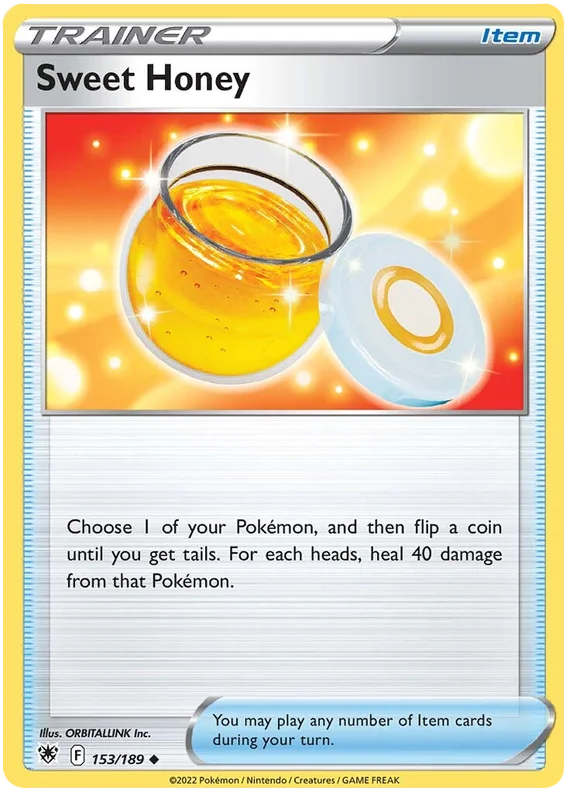 Sweet Honey Astral Radiance Pokemon Card Singles 153/189
