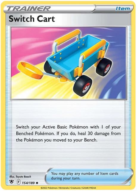 Switch Cart Astral Radiance Pokemon Card Singles 154/189