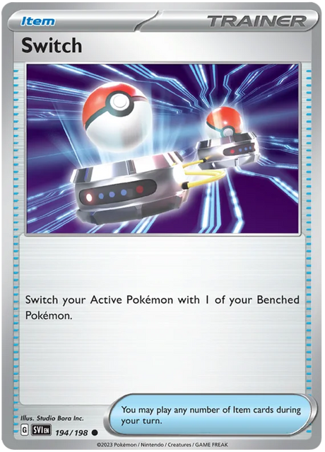 Switch Scarlet & Violet Base Set Pokemon Card Single