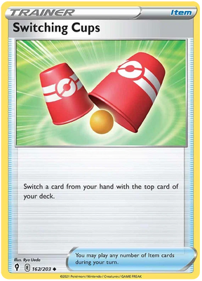 Switching Cups 162/203 - Pokemon TCG Evolving Skies card