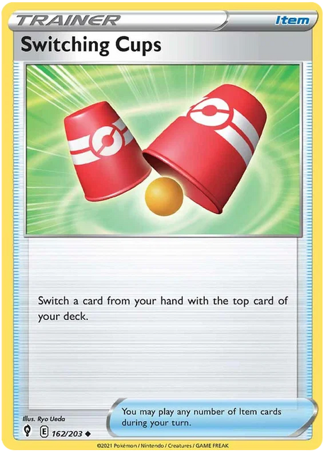 Switching Cups 162/203 - Pokemon TCG Evolving Skies card
