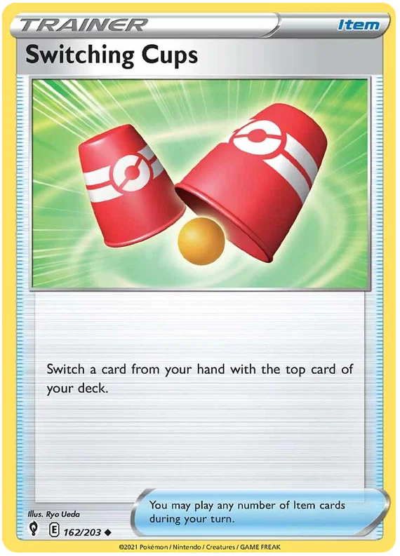 Switching Cups 162/203 - Pokemon TCG Evolving Skies card