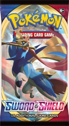 Pokemon Sword and Shield Booster Pack Zacian