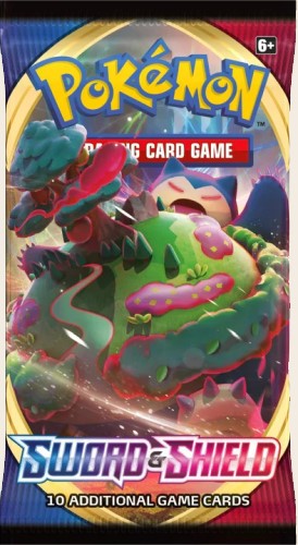 Pokemon Sword and Shield Booster Pack Snorlax