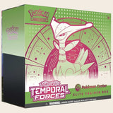 Pokémon TCG Pokémon Center Temporal Forces Elite Trainer Box featuring Iron Leaves