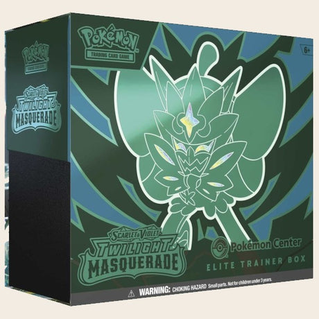 Pokémon Center Twilight Masquerade Elite Trainer Box featuring Ogerpon