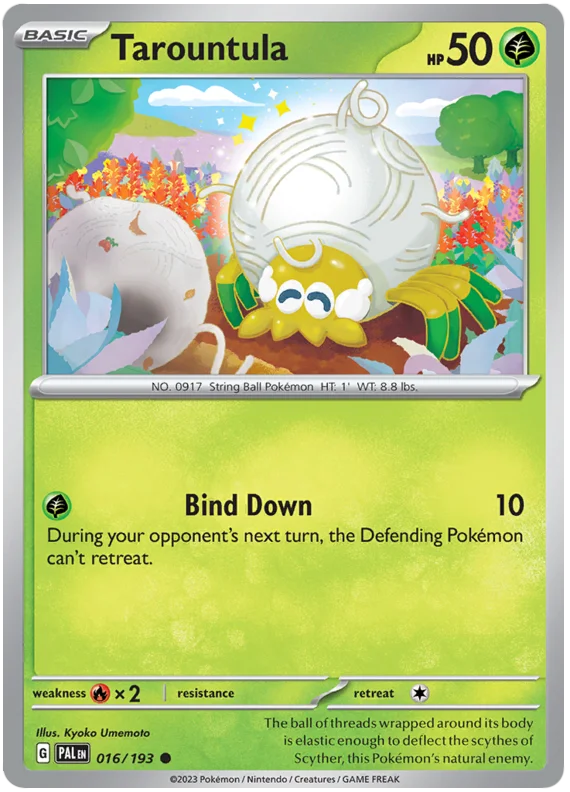 Tarountula 016 Paldea Evolved Single Pokemon Card