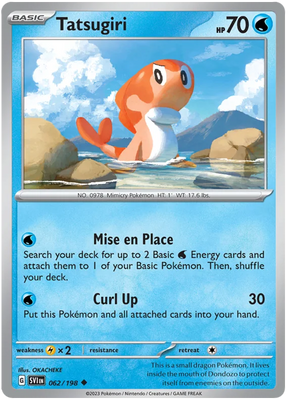 Tatsugiri Scarlet & Violet Base Set Pokemon Card Single