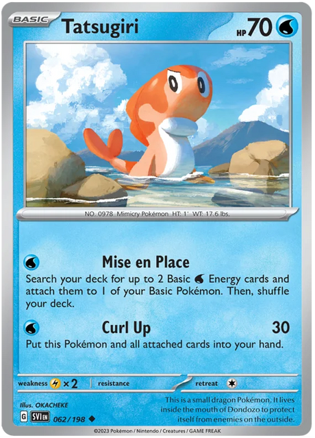 Tatsugiri Scarlet & Violet Base Set Pokemon Card Single