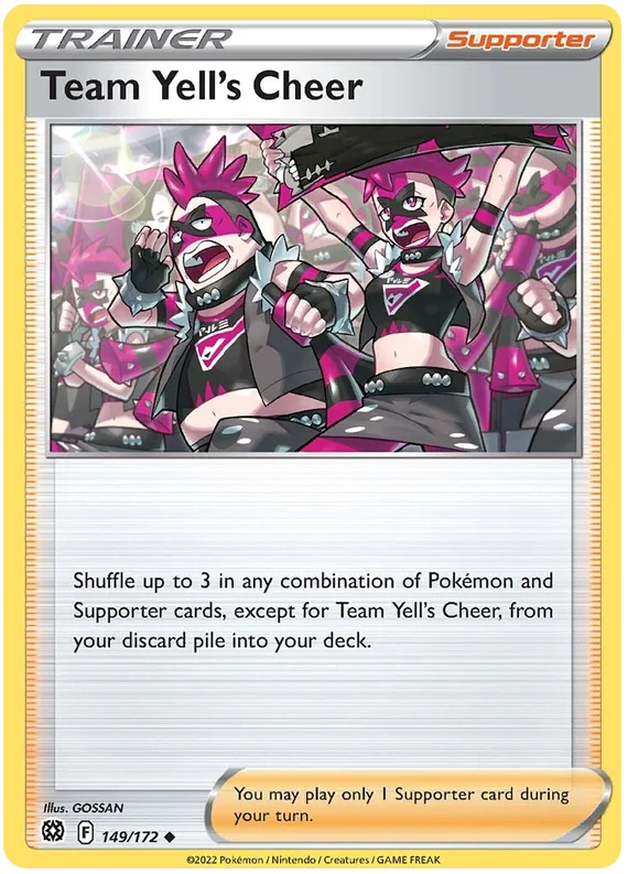Team Yell's Cheer Brilliant Stars Pokemon Card Singles 149/172