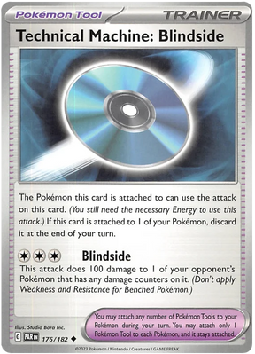 Technical Machine Blindside Paradox Rift Single Pokemon Card 176/182