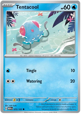 Tentacool 151 Single Pokemon Card