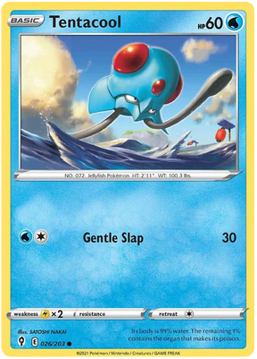 Tentacool 026/203 - Pokemon TCG Evolving Skies card