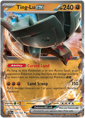Ting-Lu ex Paldea Evolved Single Pokemon Card