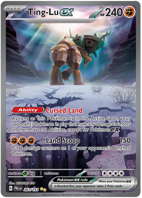 Ting-Lu ex Special Illustration Rare Paldea Evolved Single Pokemon Card
