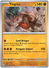 Ting-Lu Paradox Rift Single Pokemon Card 109/182